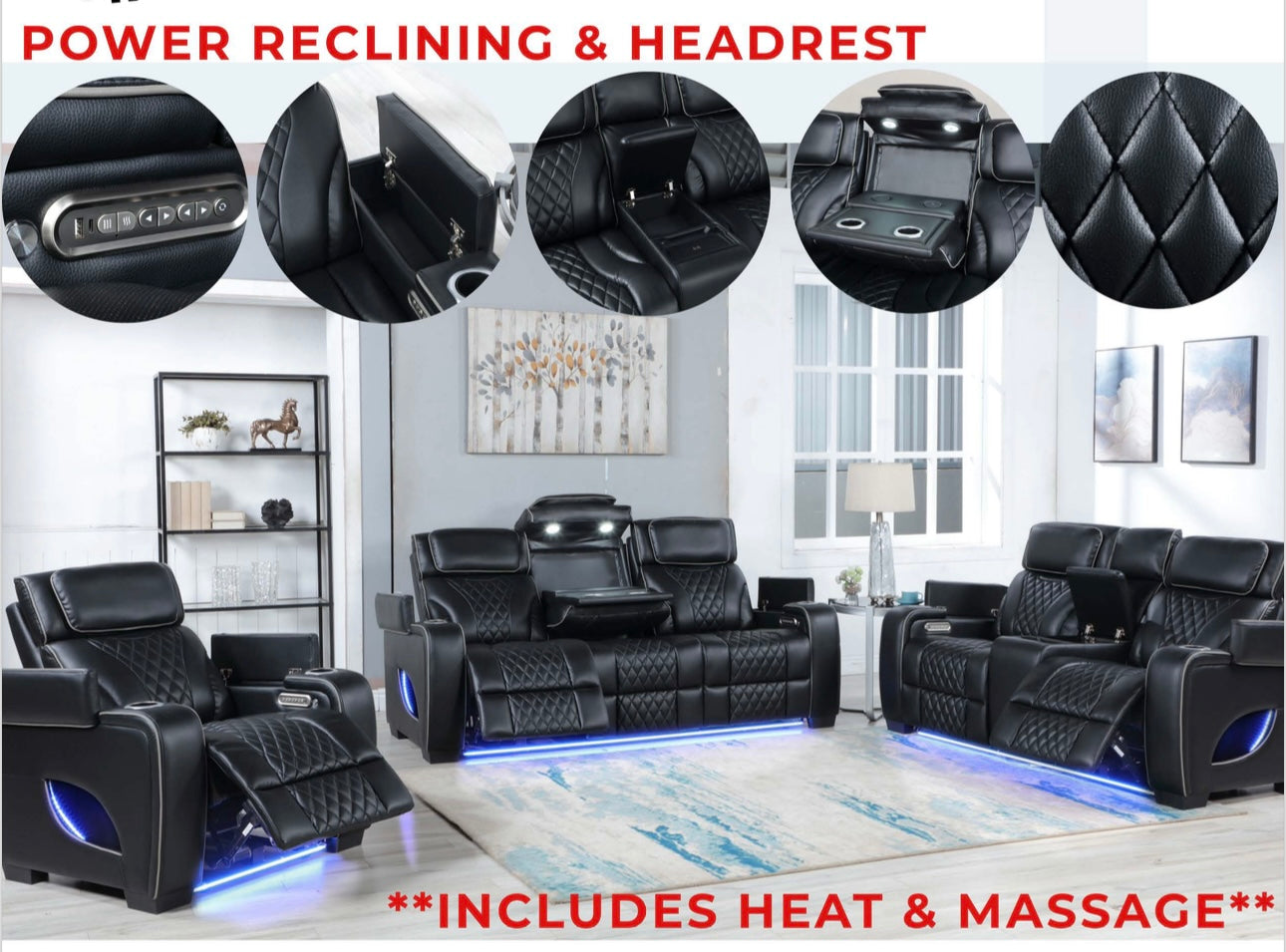 RECLINABLE DE SALA