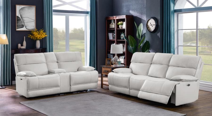 POWERS LIVING ROOM RECLINERS SOFA AND LOVESEAT - FIVE STAR FURNITURE LIQUIDATION