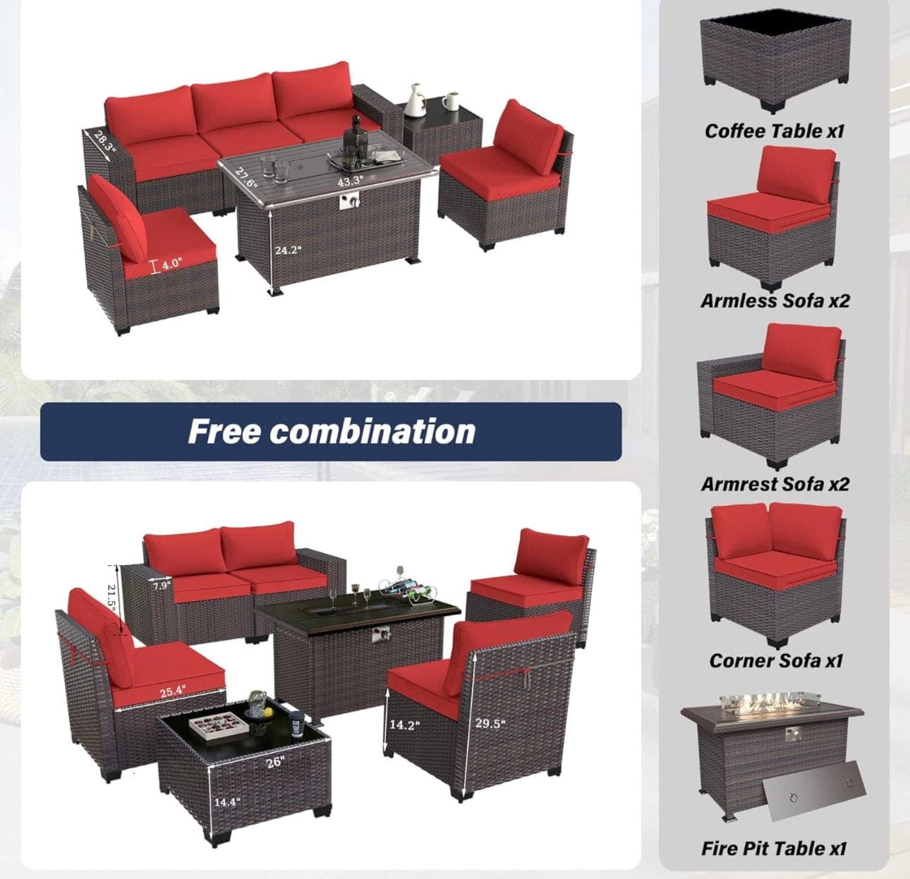 Muebles de patio