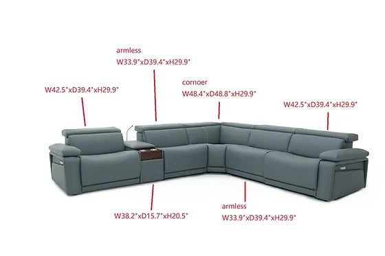Seccional reclinable