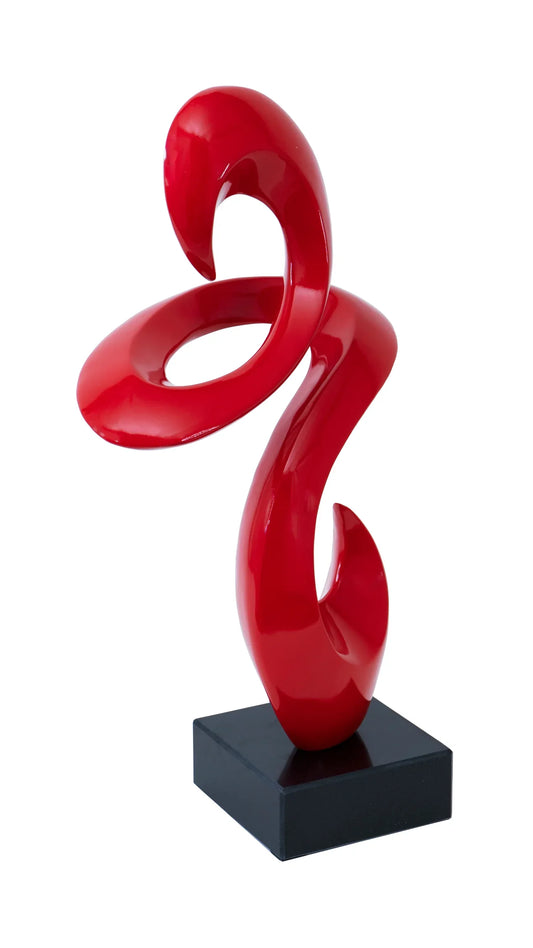 Escultura abstracta de mesa