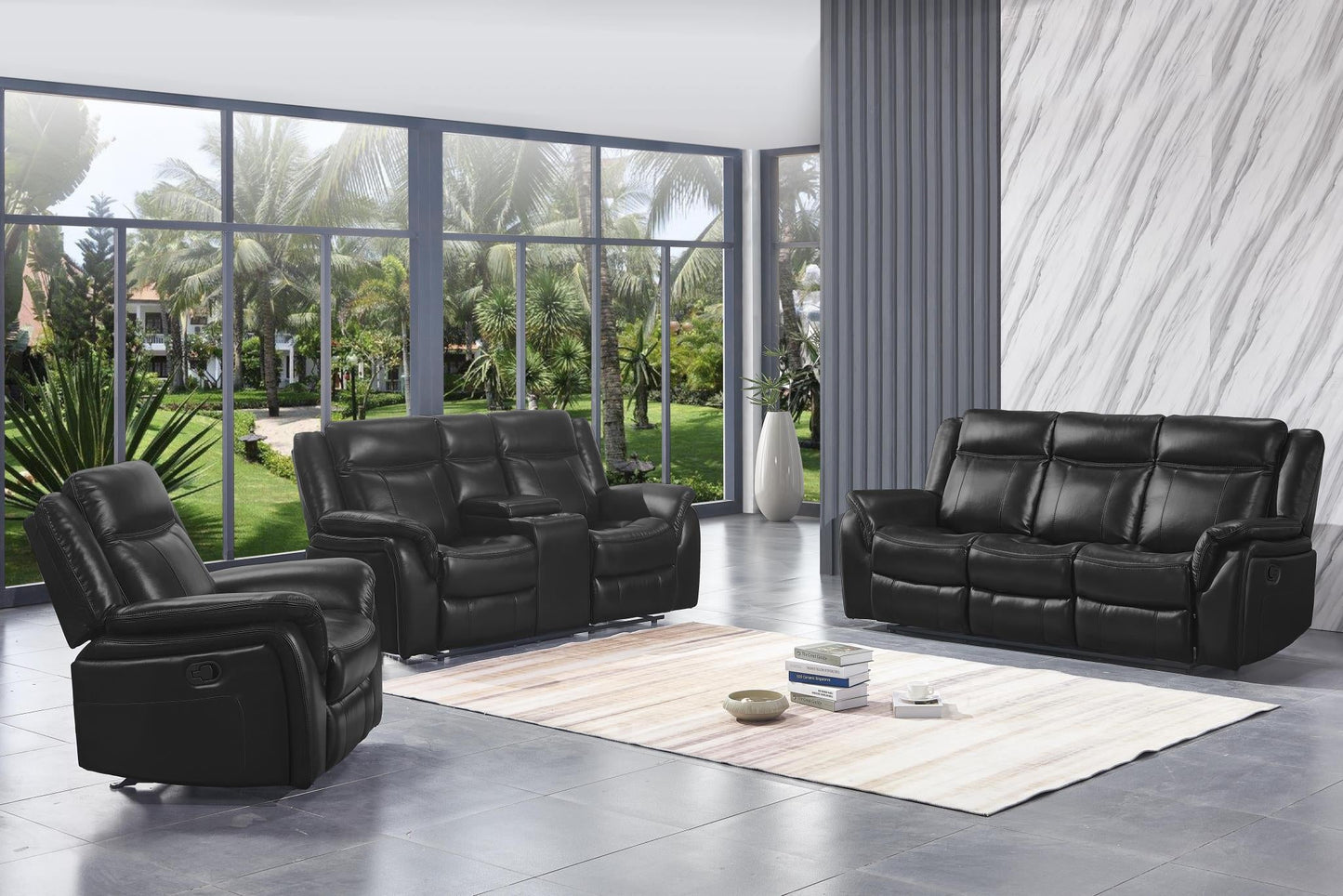 Living room set recliner