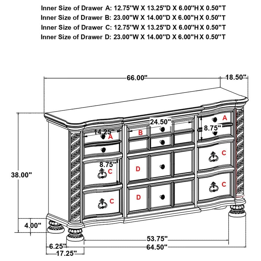 Dresser w mirror