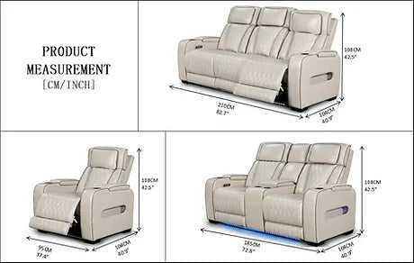 JUEGO DE SALA RECLINABLE