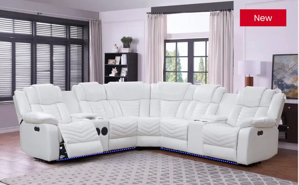 Sectional reclinable