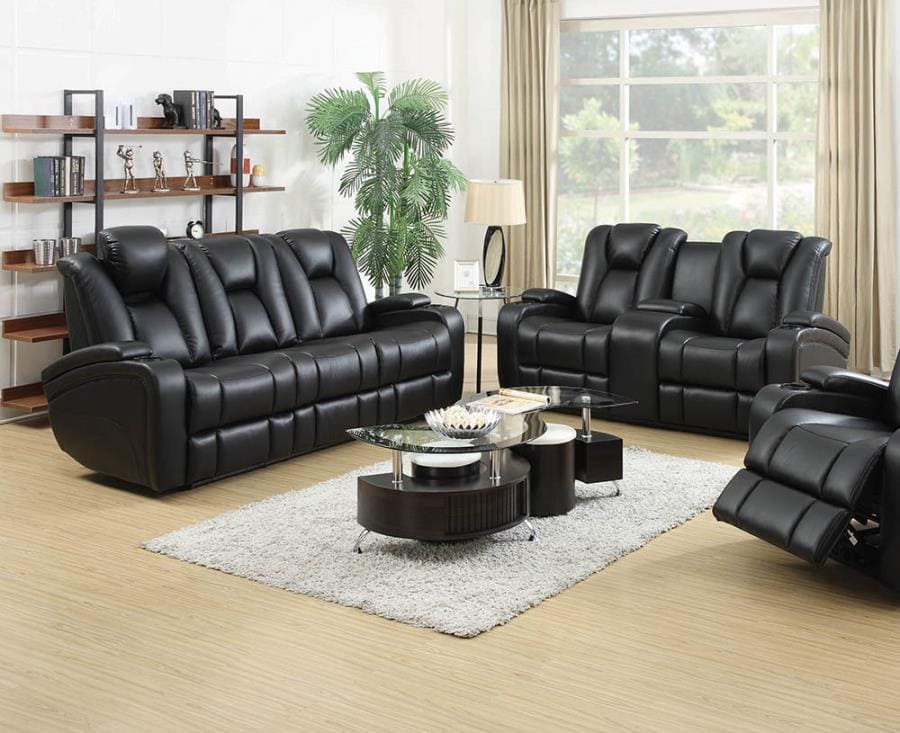 POWERS LIVING ROOM RECLINERS SOFA AND LOVESEAT - FIVE STAR FURNITURE LIQUIDATION