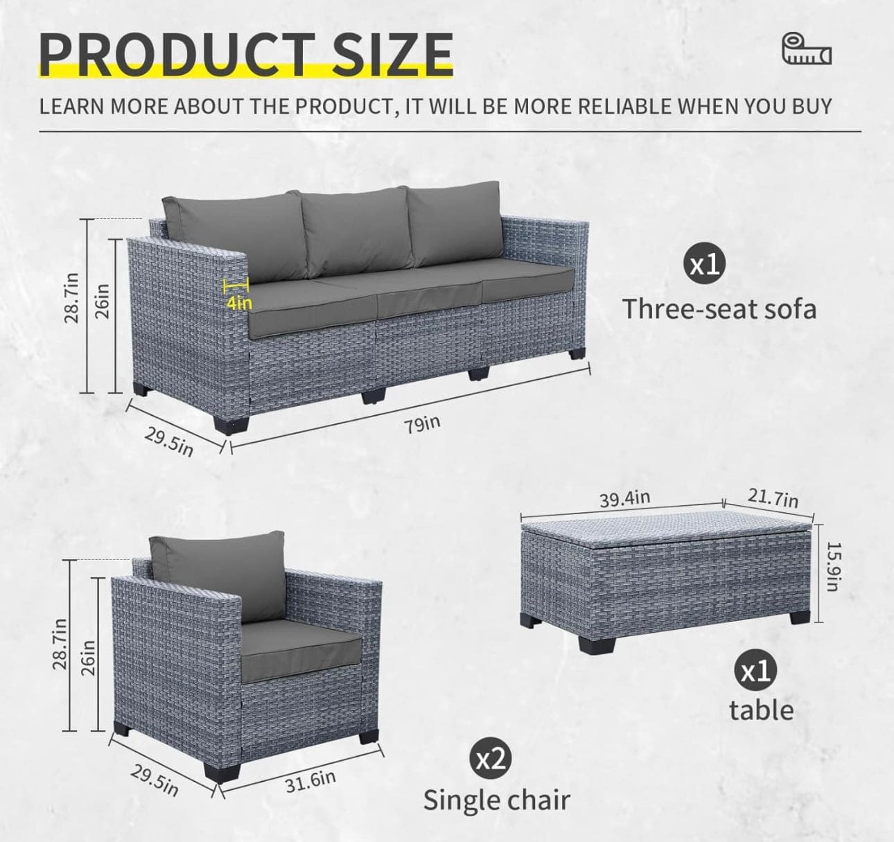 Muebles de patio