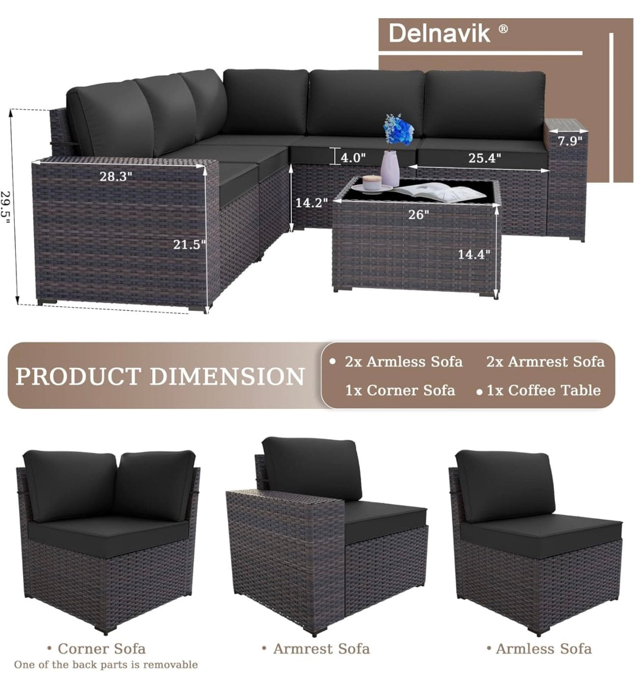 Muebles de jardín