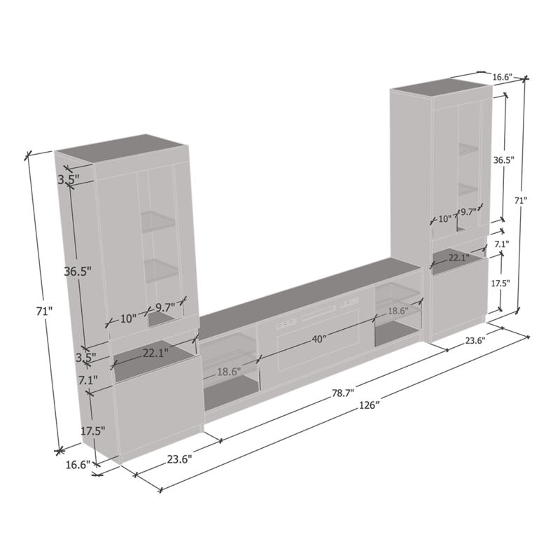 Mueble de pared