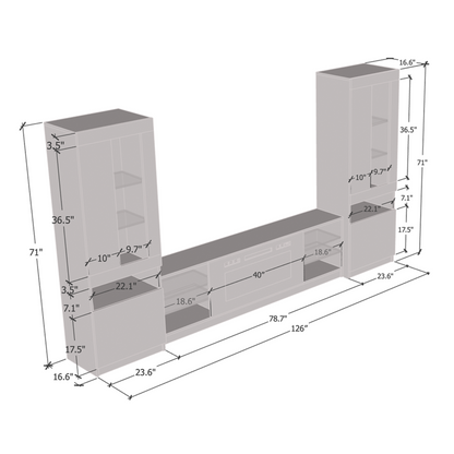 Mueble de pared