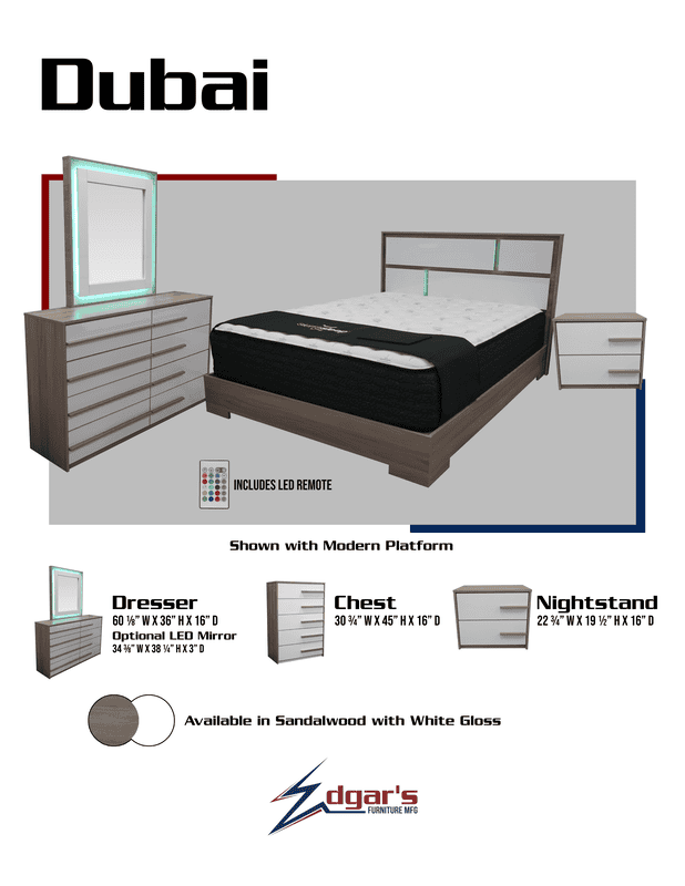 Juego de dormitorio