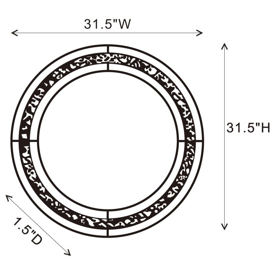 WALL MIRROR - FIVE STAR FURNITURE LIQUIDATION