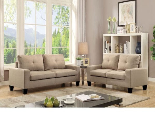 Sofá and loveseat