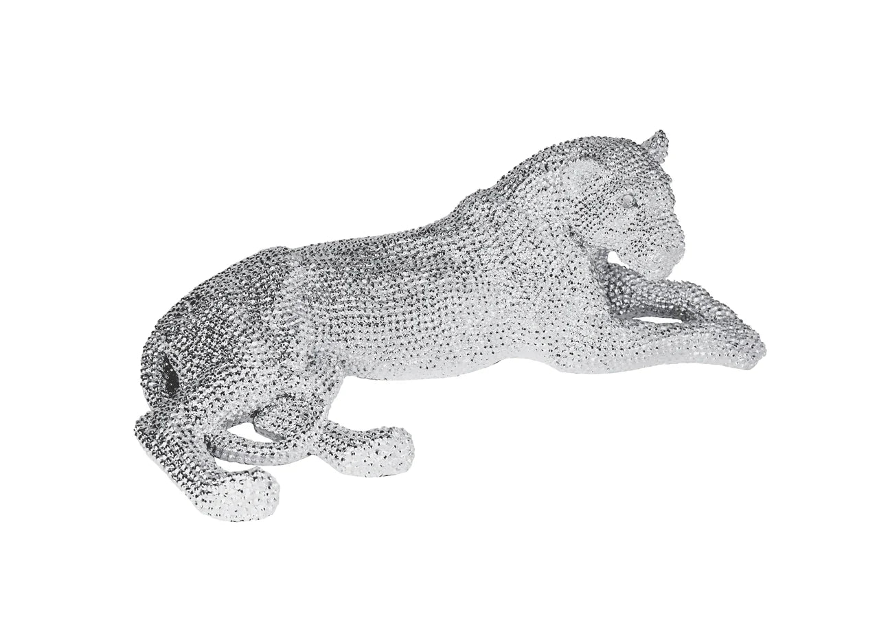 Leopardo Plateado Echado