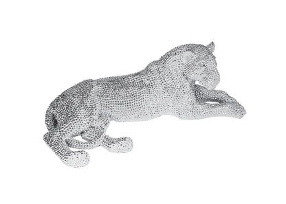 Leopardo Plateado Echado