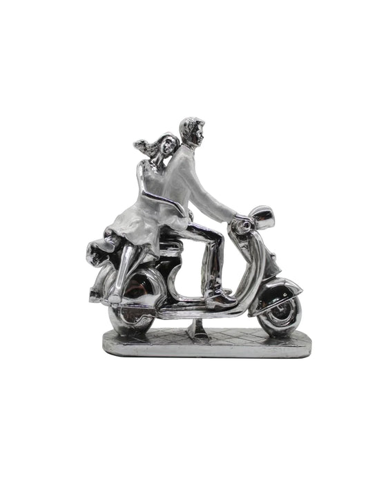 Couple on Scooter