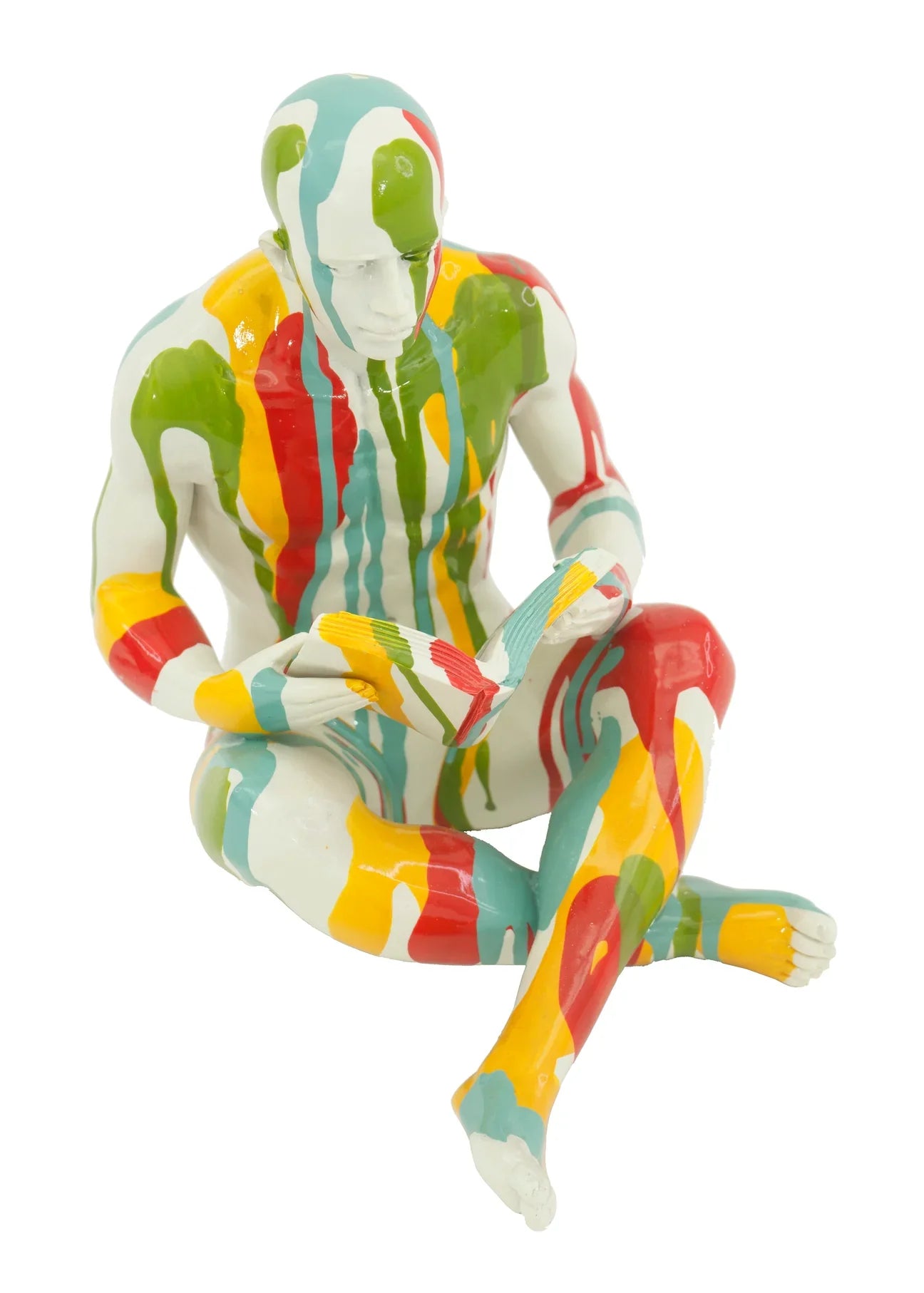 Reading Man Sitting set 2
