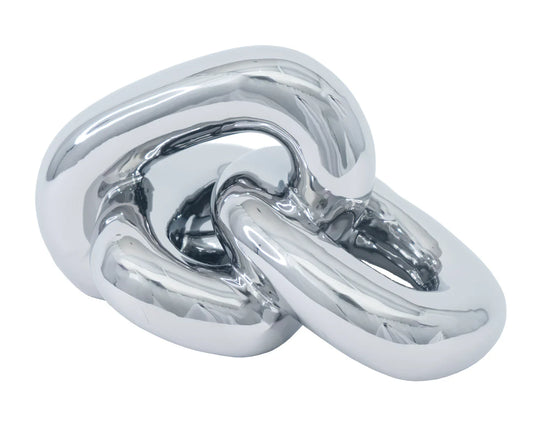 Chain Link Ceramic Sculpture