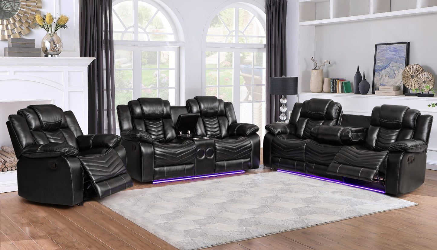 Living room set recliner