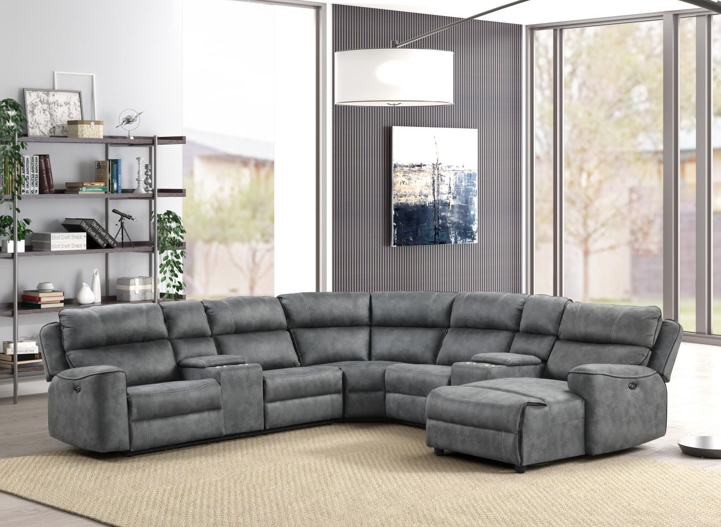 RECLINABLE SECCIONAL