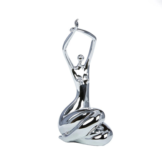 ELIZABETH SCULPTURE // LARGE CHROME