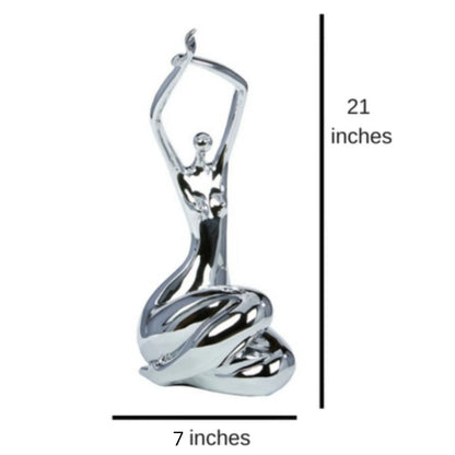 ESCULTURA ELIZABETH // CROMADA GRANDE