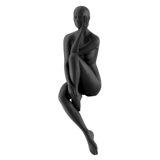 ESCULTURA ANTOINETTE DOLL // NEGRO MATE