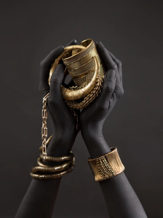 Hands Holding Jewelry