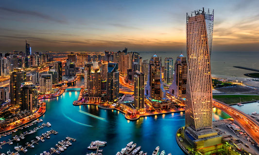 Dubai City Glass