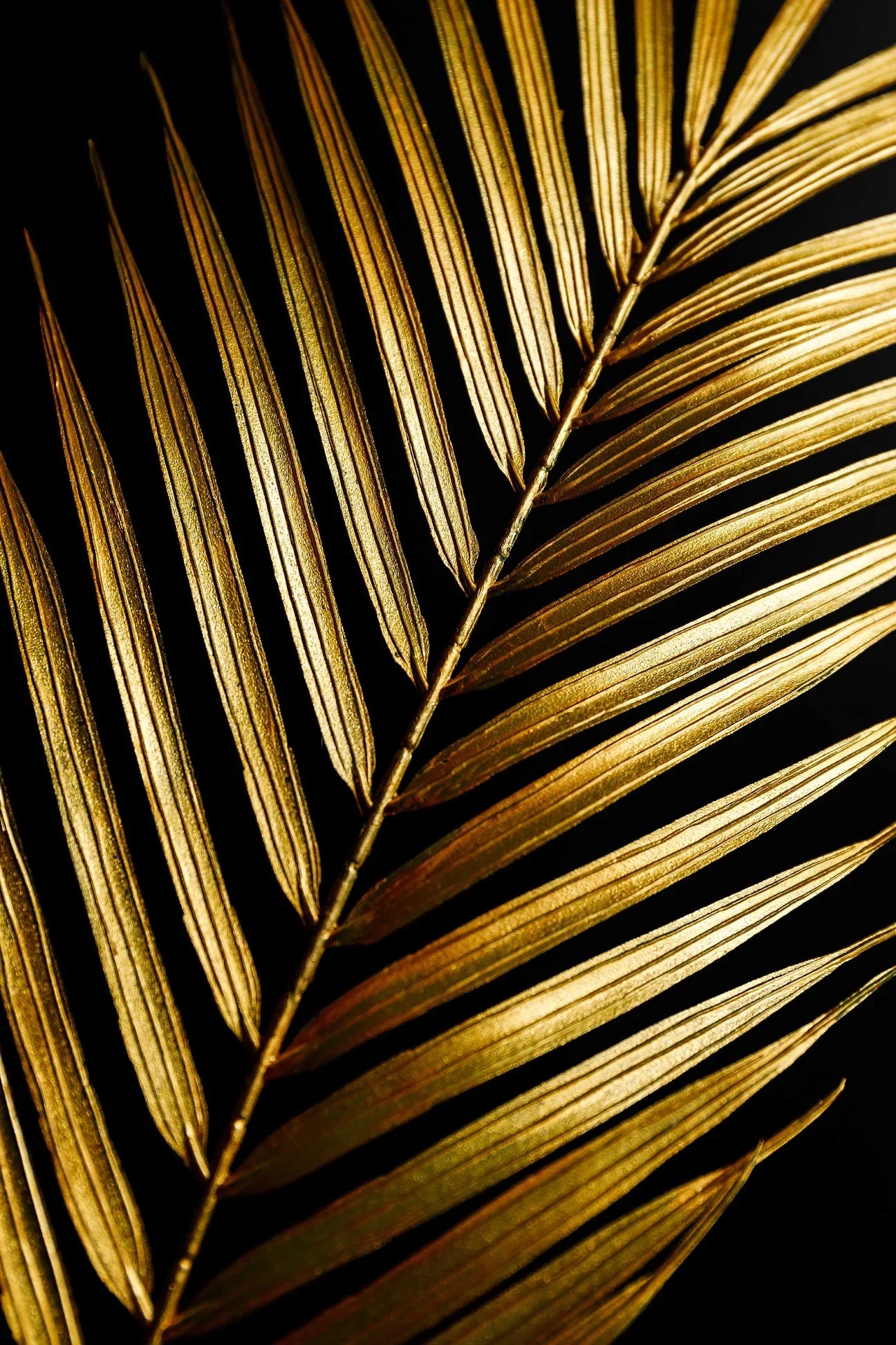 Cristal con Hoja de Oro