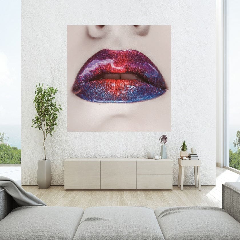 J-20210317-2 Labios multicolor con diamantes