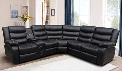 Sofá seccional reclinable