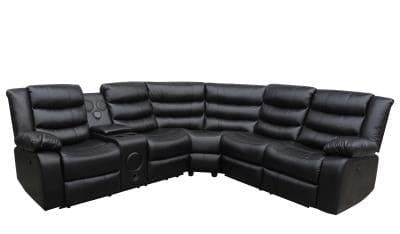 Sofá seccional reclinable
