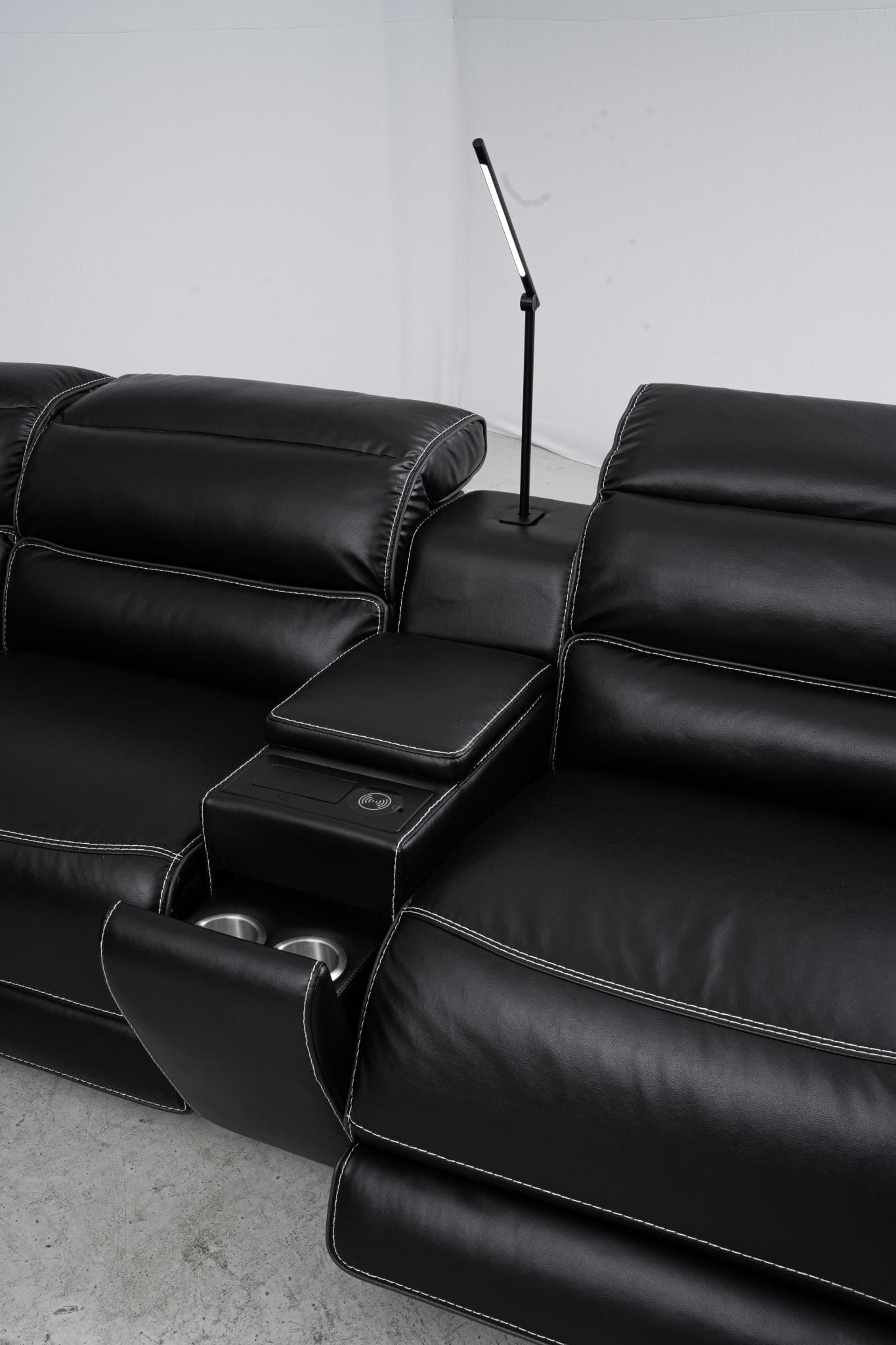 Sofá reclinable seccional