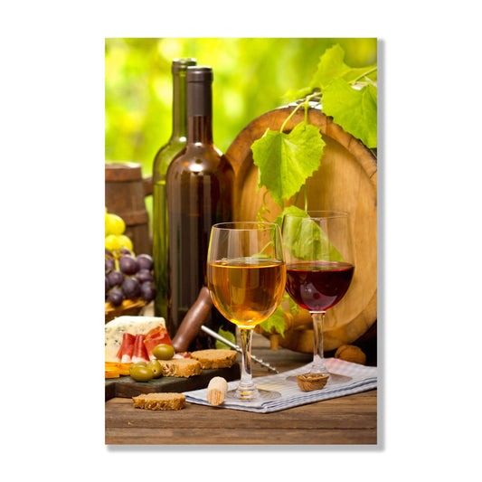 Wine glass art