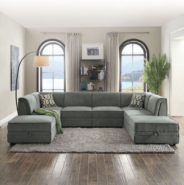 Seccional modular de 8 piezas