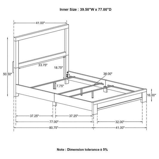 Twin bed