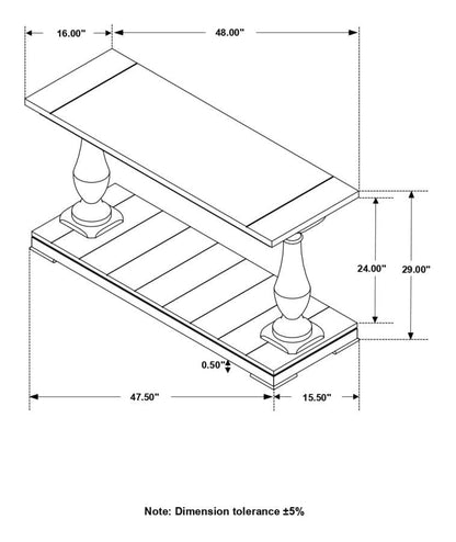 Consola table