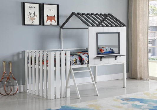 Twin loft bed