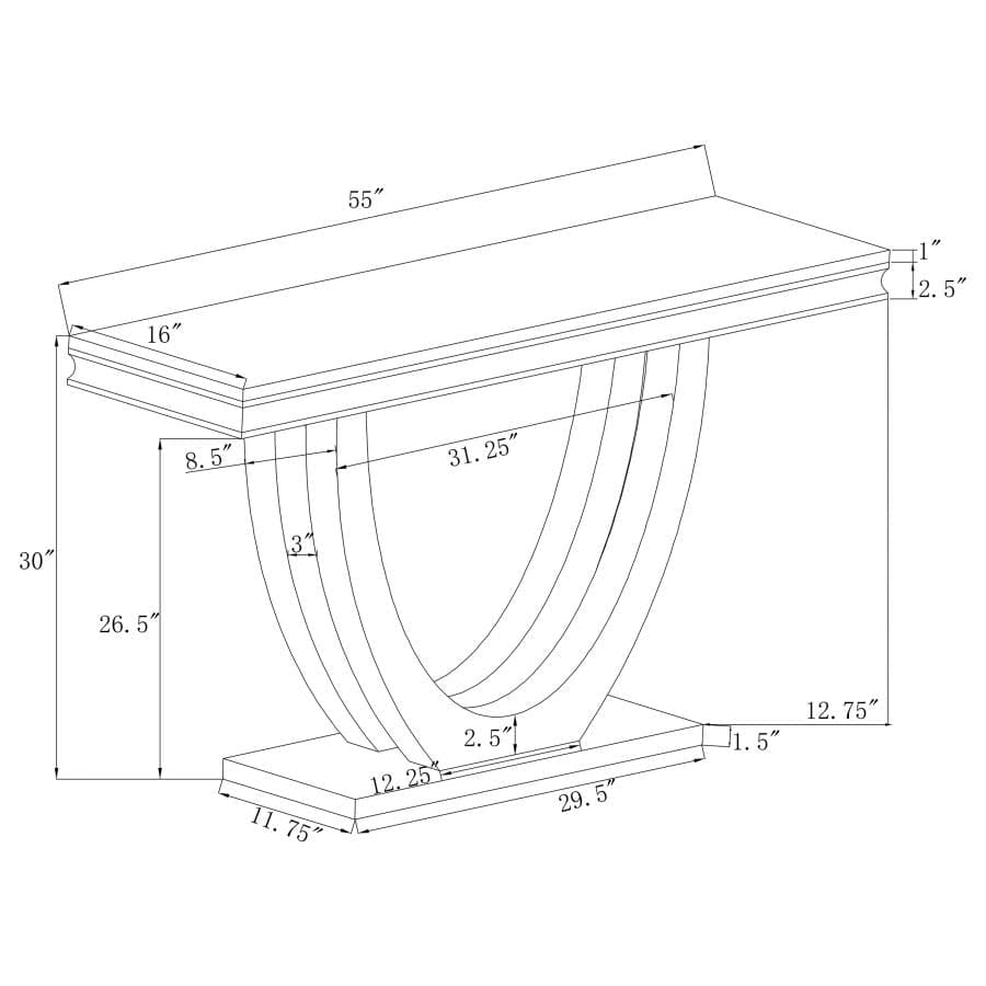 Consola table