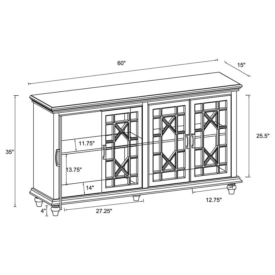 Mueble auxiliar decorativo