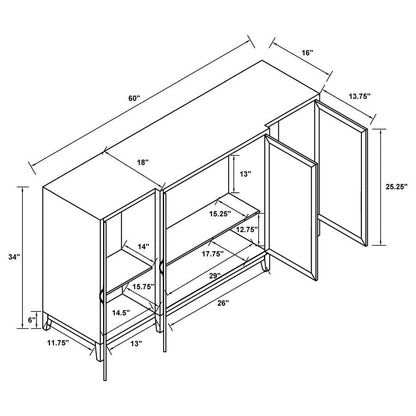 Mueble auxiliar decorativo