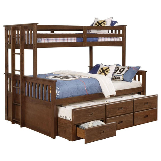 Twin XL OVER QUEEN W 3 DRAWER