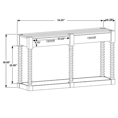 Consola table