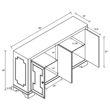 Gabinete decorativo