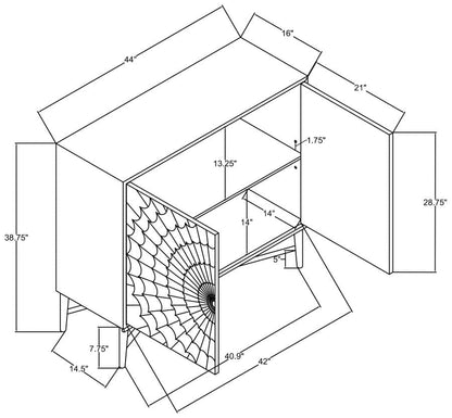 Mueble auxiliar decorativo