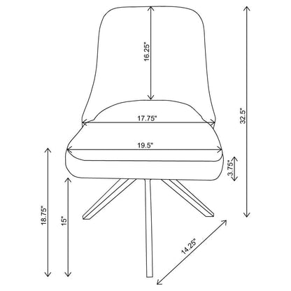 Juego de comedor de 7 piezas