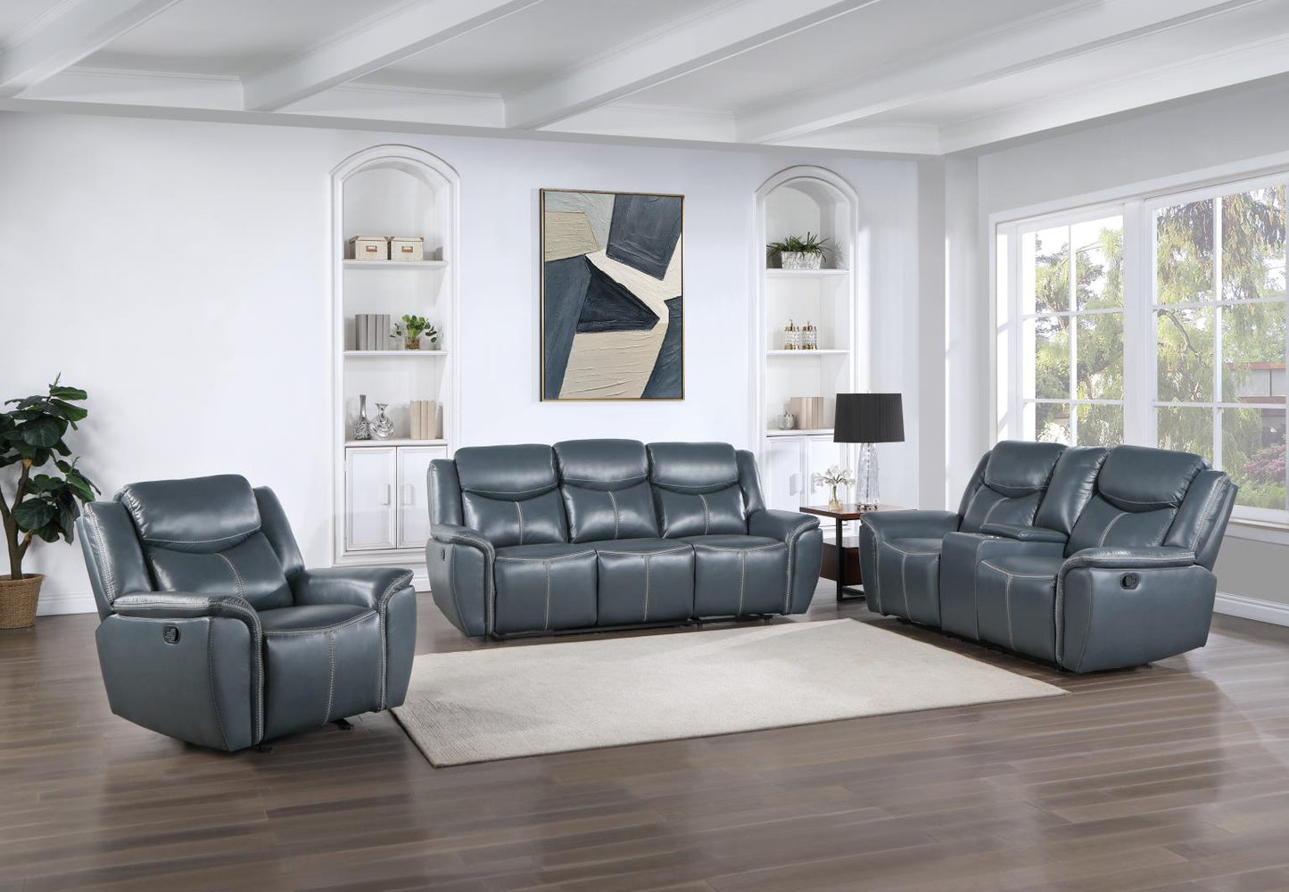 LIVING ROOM SET RECLINER