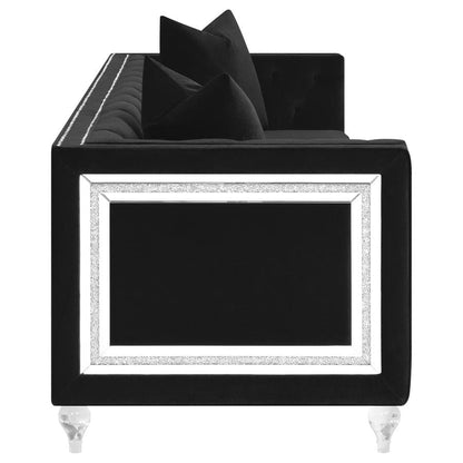 Velvet living room set