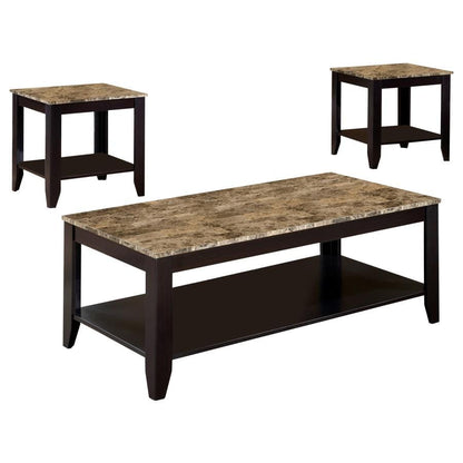 MESA DE CENTRO CONJUNTO DE 3 PIEZAS